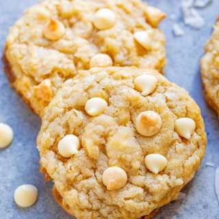 Coconut White Chocolate Cookies