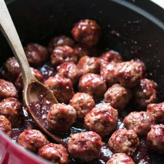 Cranberry-Glazed Meatballs