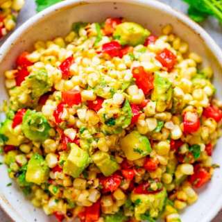 Grilled Corn and Avocado Salad