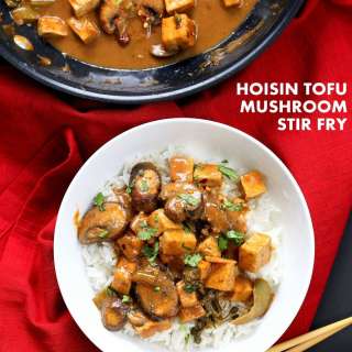 Hoisin Tofu Mushroom Stir Fry