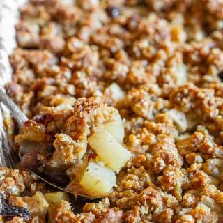 Rosemary Asian Pear Crisp