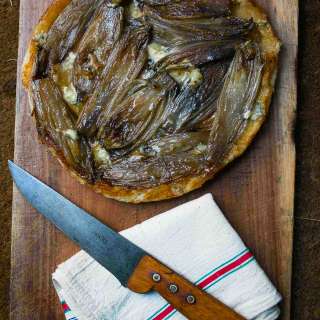 Caramelized Endive and Blue Cheese Tart