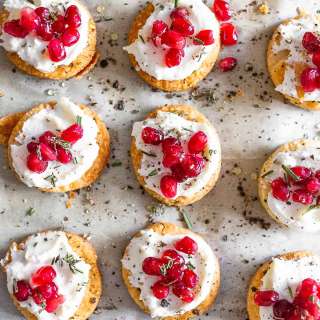Whipped Goat Cheese Bites