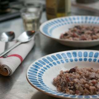Bacon and Radicchio Risotto