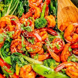 Garlic Shrimp Stir-Fry