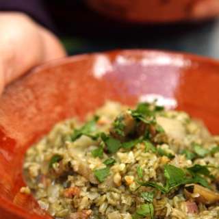 Artichoke Freekeh Risotto