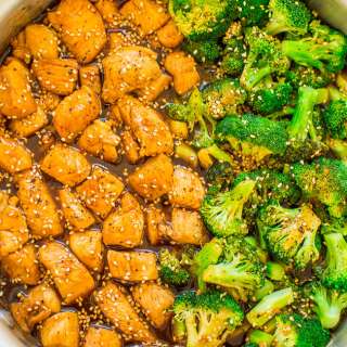 15-Minute Skillet Sesame Chicken and Broccoli