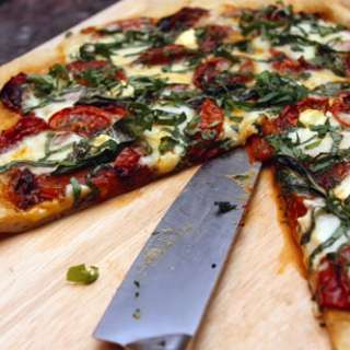 Tomato-Basil Pizza
