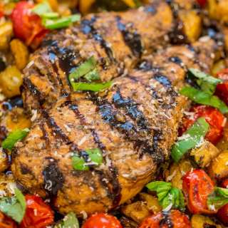 Sheet Pan Italian Chicken and Vegetables