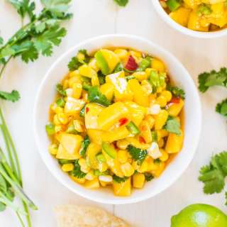 The Best Peach Mango Salsa