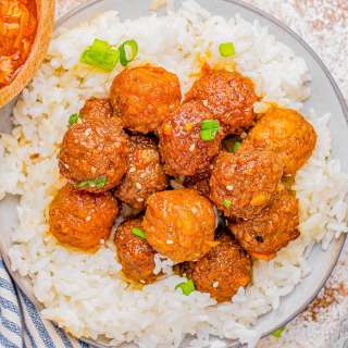 Slow Cooker Orange Meatballs