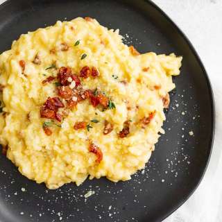 Instant Pot Risotto Carbonara