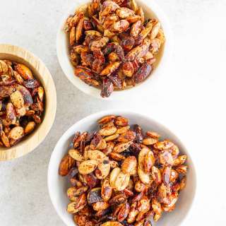 Sweet and Salty Roasted Pumpkin Seeds