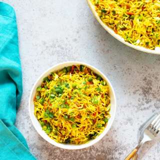 Curry Fried Rice -1 Pot 20 Mins