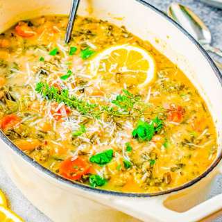 Lemony White Bean Stew