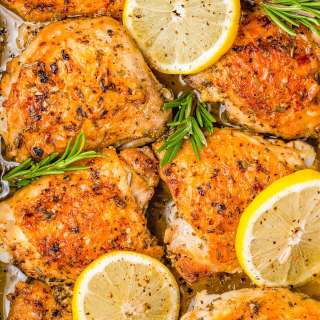 Baked Lemon Rosemary Chicken