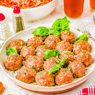 Baked Italian Meatballs