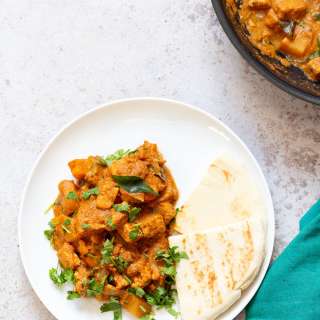Tempeh Cauliflower Potato Tamarind Curry