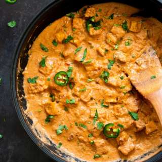 Tofu Amritsari Masala - Spicy Smoky Creamy Tomato Sauce
