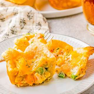 Mini Chicken Pot Pies with Crescent Roll Crust
