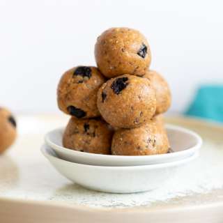 Vegan Blueberry Muffin Energy Bites