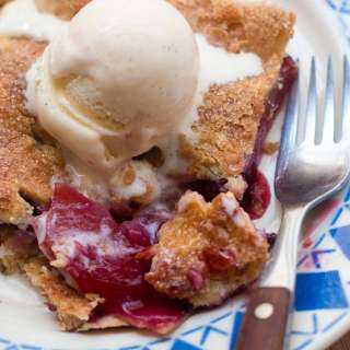 Apple Blackberry Slab Pie