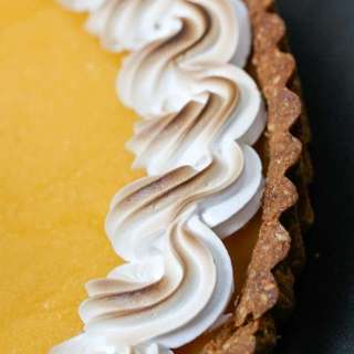 Lime Meringue Tart
