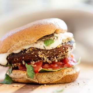 Vegan Portobello Mushroom Burgers