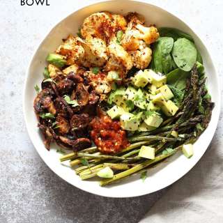 Bulgogi Roasted Spring Veggie Bowl