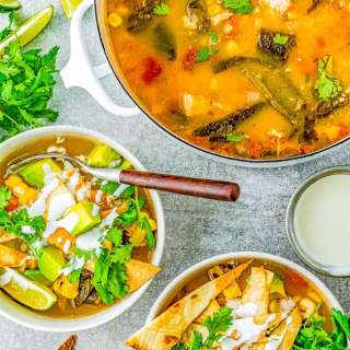 Chicken Poblano Soup