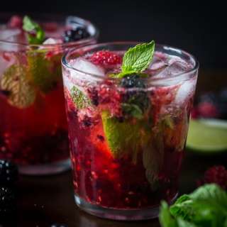 Mixed Berry Mojito