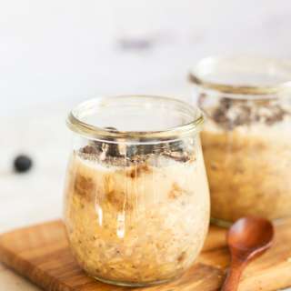 Samoa Cookie Overnight Oats