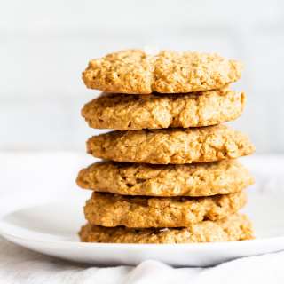 Tahini Oatmeal Cookies Vegan Gluten free