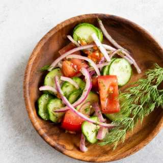Cucumber Tomato Salad