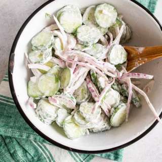 Creamy Cucumber Salad