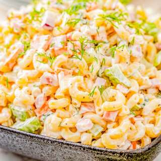 Classic Macaroni Ham Salad