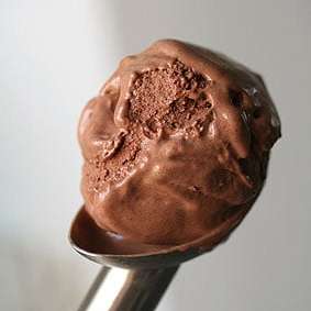 Agave-Sweetened Chocolate Ice Cream