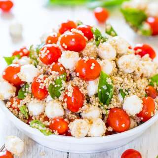 Fresh Caprese Quinoa Salad