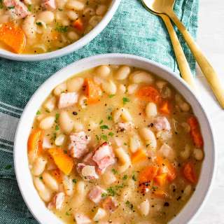 Easy Ham and Bean Soup