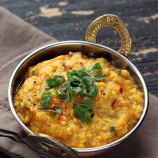 Mung Bean Dal and Pigeon Pea Stew. Toor aur Mung Dal. 