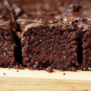 Triple Chocolate Salted Caramel Brownies