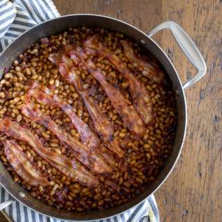 Molasses Bacon Baked Beans