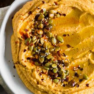 Easy Pumpkin Hummus