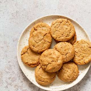 Chai Spice Tahini Cookies Nut free Oil-free Grain-free
