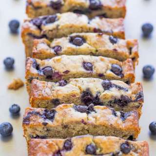 Blueberry Banana Zucchini Bread