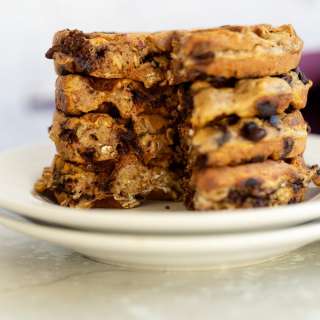 Oatmeal chocolate chip waffles or oatmeal raisin waffles