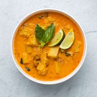Vegan Red Lentil Sweet Potato Curry
