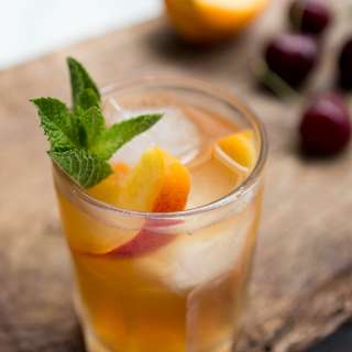 Bourbon Peach Cooler