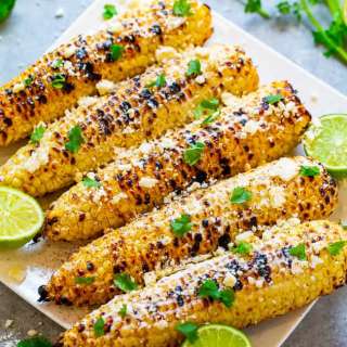 Grilled Mexican Corn (Elote)