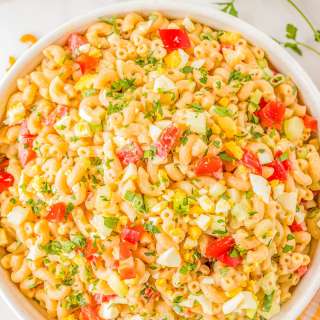 Deviled Egg Pasta Salad